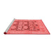 Traditional Red Washable Rugs