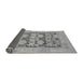 Sideview of Oriental Gray Traditional Rug, abs1196gry