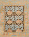 Abstract Brown Oriental Rug, abs1196