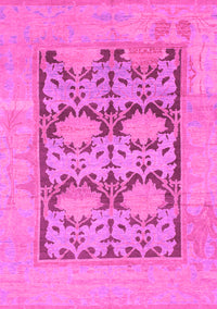 Oriental Pink Traditional Rug, abs1196pnk