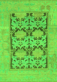 Oriental Green Traditional Rug, abs1196grn