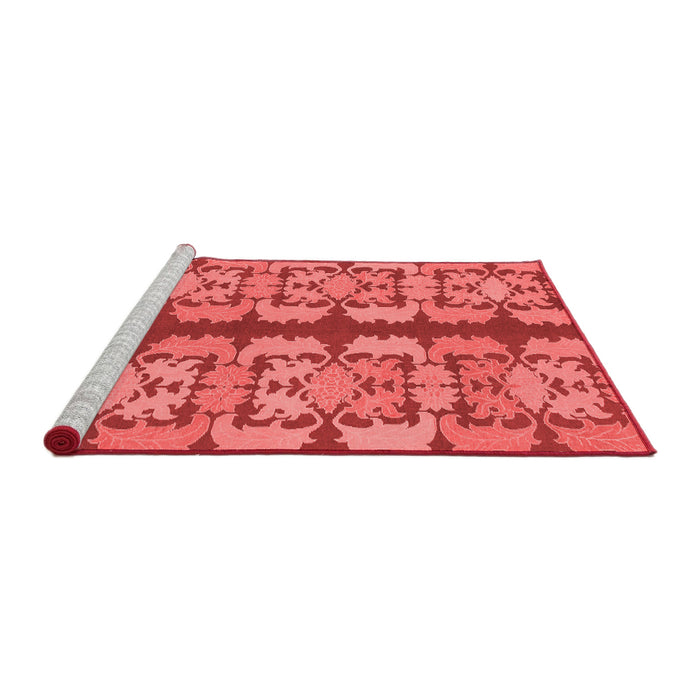 Modern Red Washable Rugs