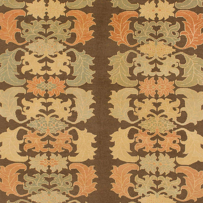 Machine Washable Abstract Yellow Rug, wshabs1197