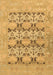 Machine Washable Oriental Brown Traditional Rug, wshabs1198brn