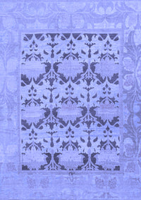 Oriental Blue Traditional Rug, abs1198blu