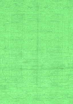 Abstract Emerald Green Modern Rug, abs1199emgrn