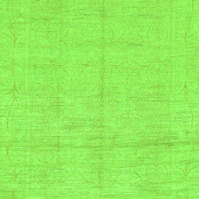Abstract Green Modern Rug, abs1199grn