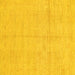 Square Abstract Yellow Modern Rug, abs1199yw