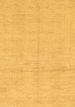 Abstract Brown Modern Rug, abs1199brn