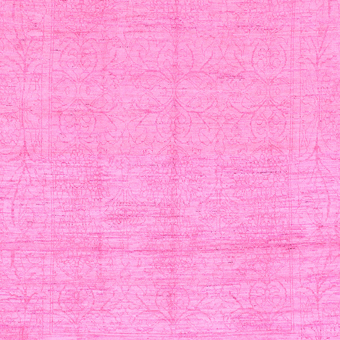 Machine Washable Abstract Pink Modern Rug, wshabs1199pnk