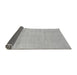 Sideview of Abstract Gray Modern Rug, abs1199gry