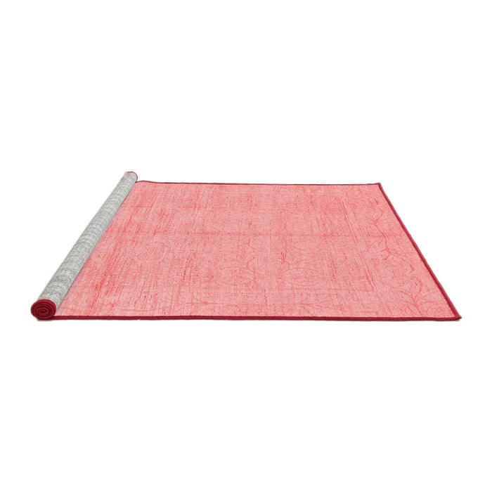 Modern Red Washable Rugs
