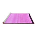 Sideview of Machine Washable Solid Purple Modern Area Rugs, wshabs119pur