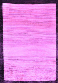 Solid Purple Modern Rug, abs119pur