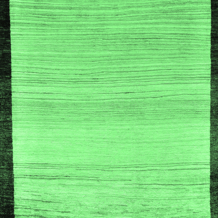 Machine Washable Solid Emerald Green Modern Area Rugs, wshabs119emgrn