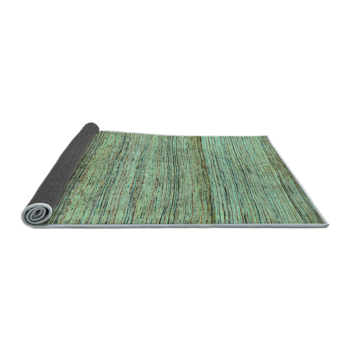Sideview of Abstract Light Blue Modern Rug, abs11lblu