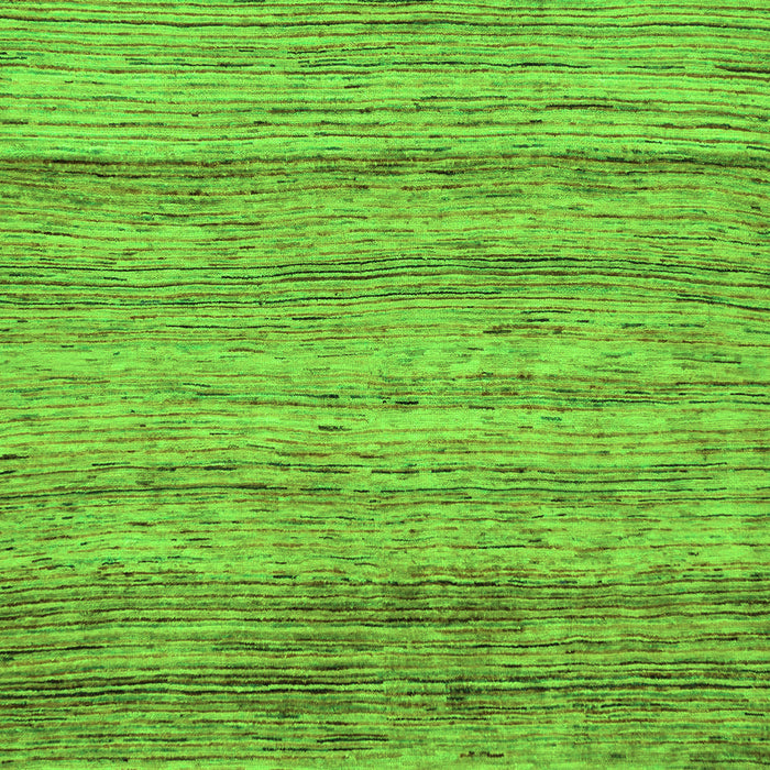 Machine Washable Abstract Green Modern Area Rugs, wshabs11grn