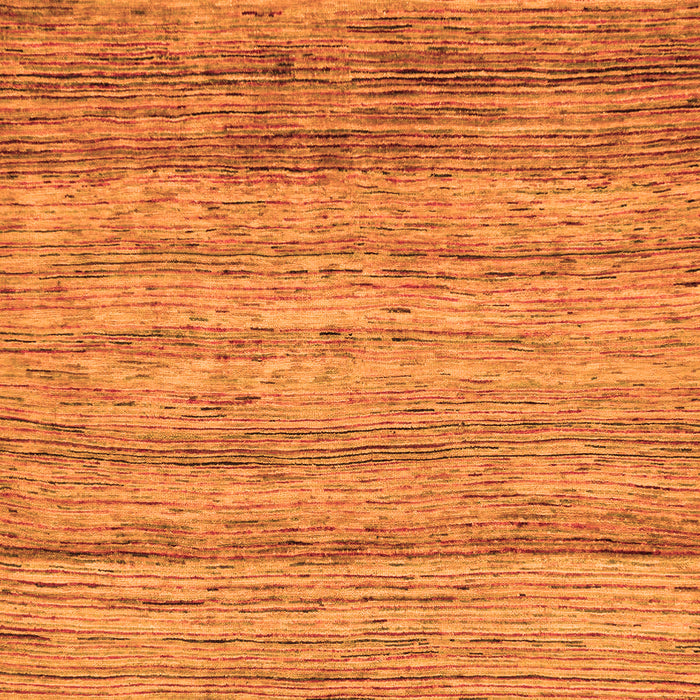 Machine Washable Abstract Orange Modern Area Rugs, wshabs11org