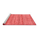 Modern Red Washable Rugs