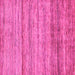 Square Abstract Pink Modern Rug, abs11pnk