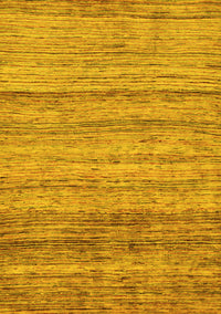 Abstract Yellow Modern Rug, abs11yw