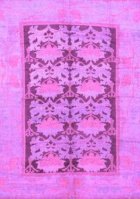 Abstract Purple Modern Rug, abs1200pur