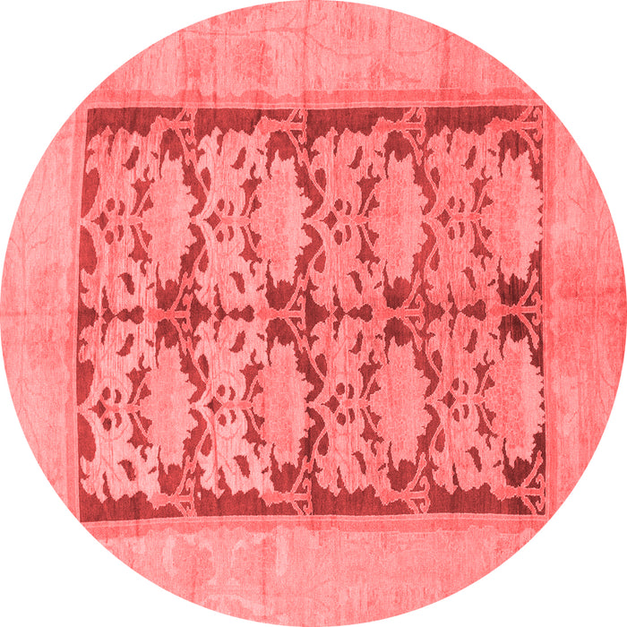 Machine Washable Abstract Red Modern Rug, wshabs1200red