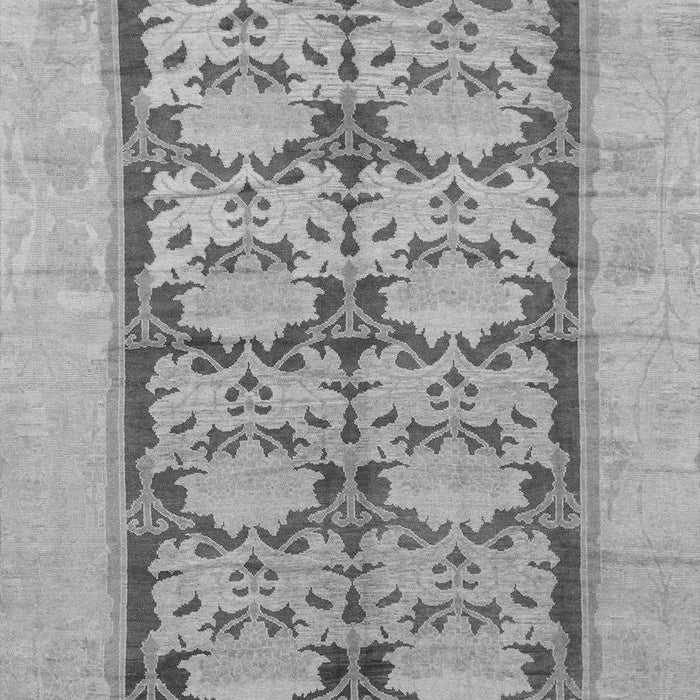 Machine Washable Abstract Gray Modern Rug, wshabs1200gry