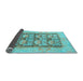 Sideview of Abstract Light Blue Modern Rug, abs1200lblu