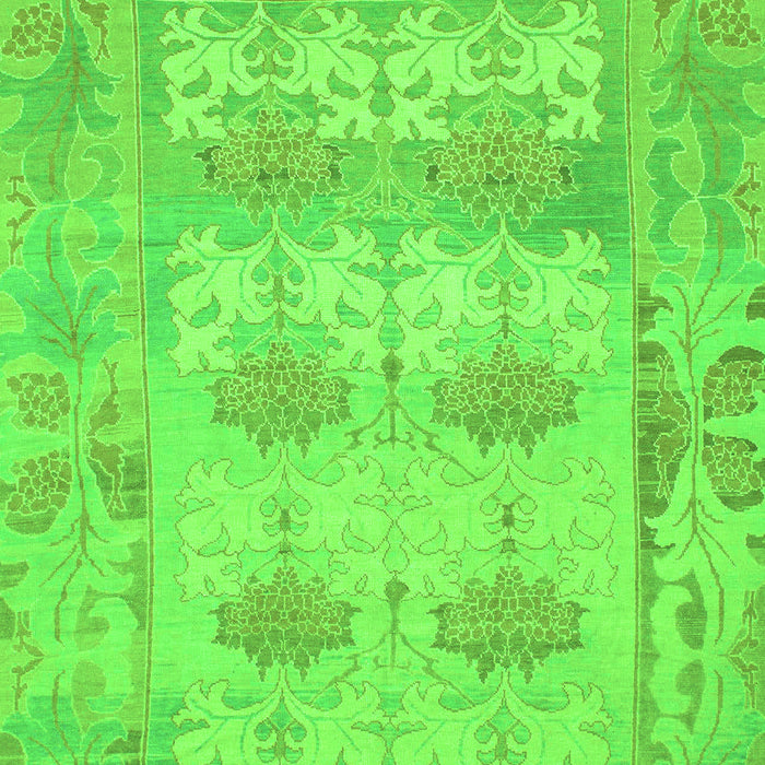 Oriental Green Traditional Rug, abs1201grn