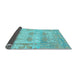 Sideview of Oriental Light Blue Traditional Rug, abs1201lblu