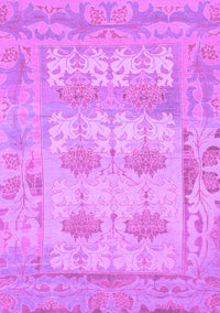 Oriental Purple Traditional Rug, abs1201pur