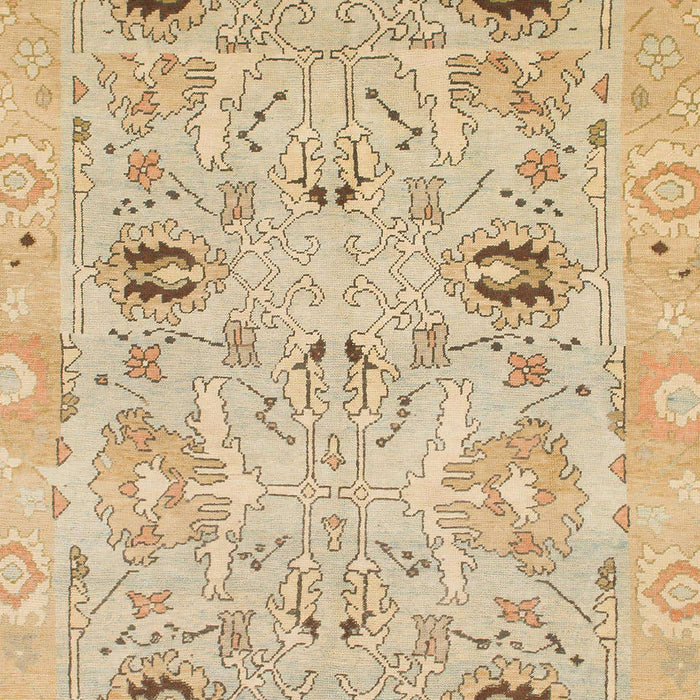 Machine Washable Abstract Gold Rug, wshabs1202