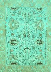 Oriental Turquoise Traditional Rug, abs1202turq