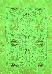 Oriental Green Traditional Rug, abs1202grn