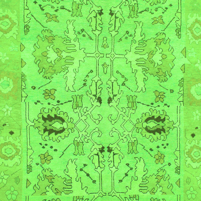 Oriental Green Traditional Rug, abs1202grn