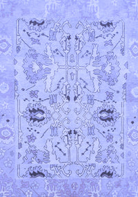 Oriental Blue Traditional Rug, abs1202blu