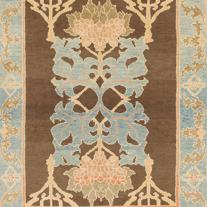 Machine Washable Abstract Light Brown Rug, wshabs1203