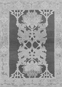 Abstract Gray Modern Rug, abs1203gry