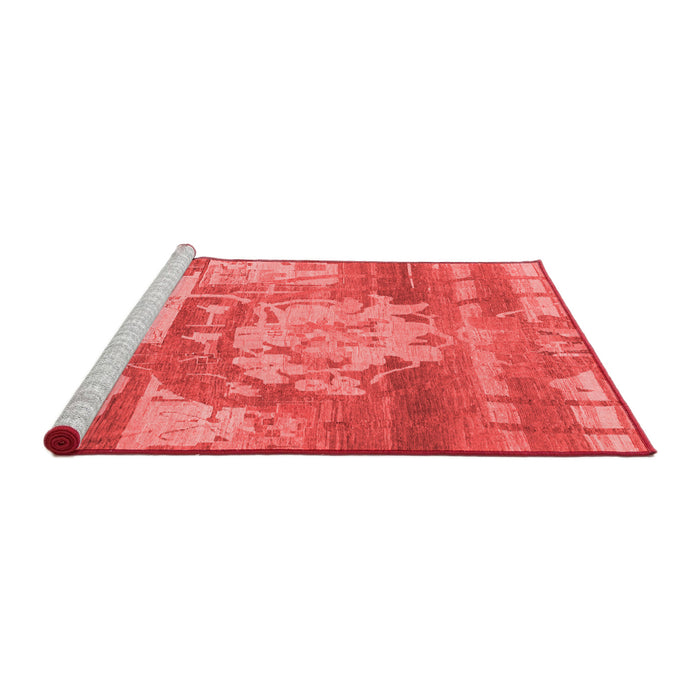 Modern Red Washable Rugs