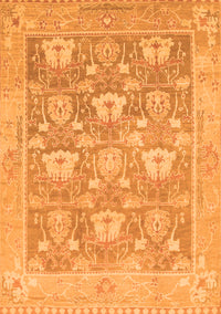 Oriental Orange Traditional Rug, abs1205org