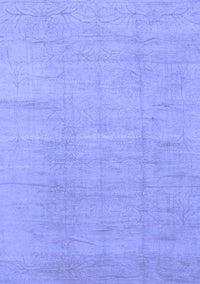 Abstract Blue Modern Rug, abs1206blu