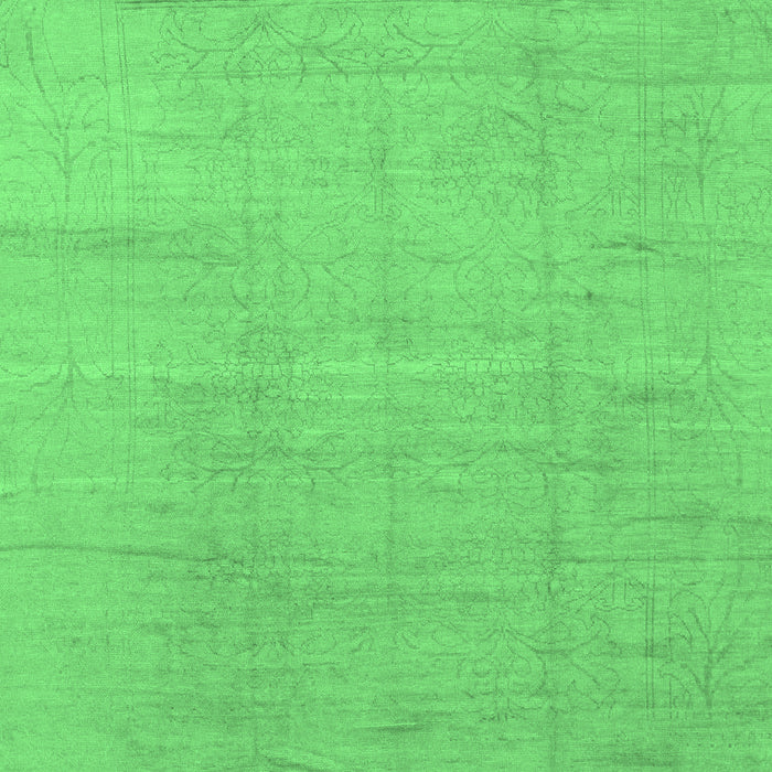 Abstract Emerald Green Modern Rug, abs1206emgrn