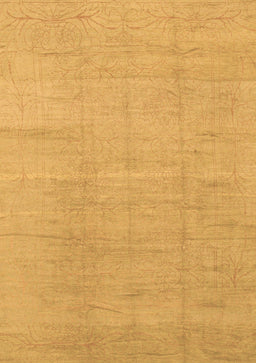 Abstract Brown Modern Rug, abs1206brn