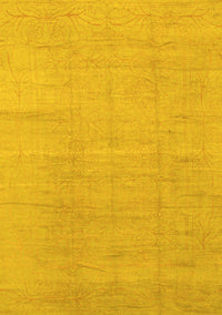 Abstract Yellow Modern Rug, abs1206yw