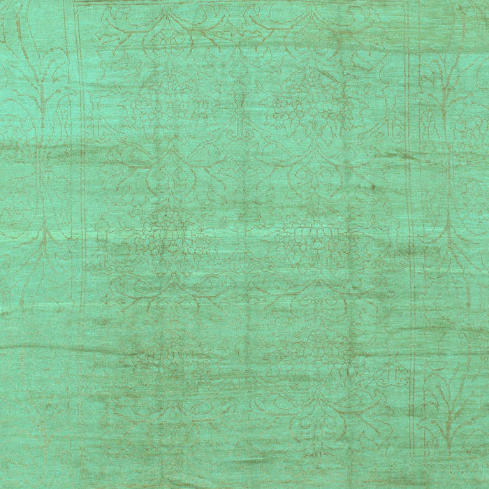 Abstract Turquoise Modern Rug, abs1206turq