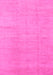 Machine Washable Abstract Pink Modern Rug, wshabs1206pnk