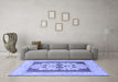 Machine Washable Abstract Blue Modern Rug in a Living Room, wshabs1207blu