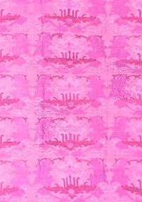 Abstract Pink Modern Rug, abs1208pnk