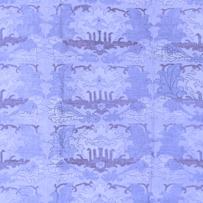 Abstract Blue Modern Rug, abs1208blu